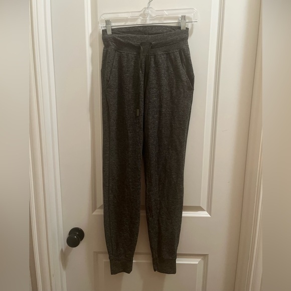 Lululemon Ready To Rulu Pant *29” Jogger Sz 2 Heathered Utilitarian Black - Picture 1 of 5